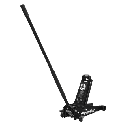 Sealey 3040AB Trolley Jack 3tonne Rocket Lift Black - 3040AB - Sealey Tools UK - Workshop Tool Storage