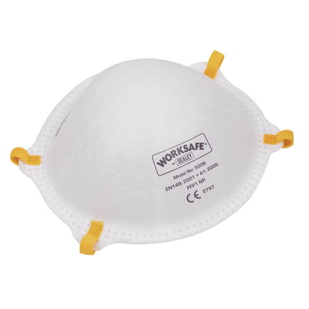Sealey 9309/10 Cup Mask FFP1 - Pack of 10 - 9309/10 - Sealey Tools UK - Workshop Tool Storage