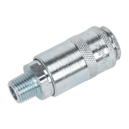 Sealey AC01 Coupling Body Male 1/4"BSPT - AC01 - Sealey Tools UK - Workshop Tool Storage