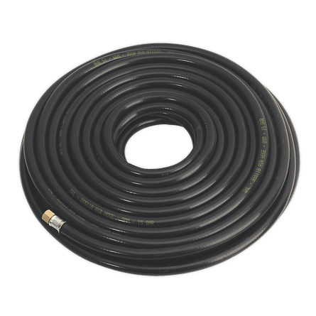 Sealey AH30RX Air Hose 30m x 8mm with 1/4"BSP Unions Heavy - Duty - AH30RX - Sealey Tools UK - Workshop Tool Storage