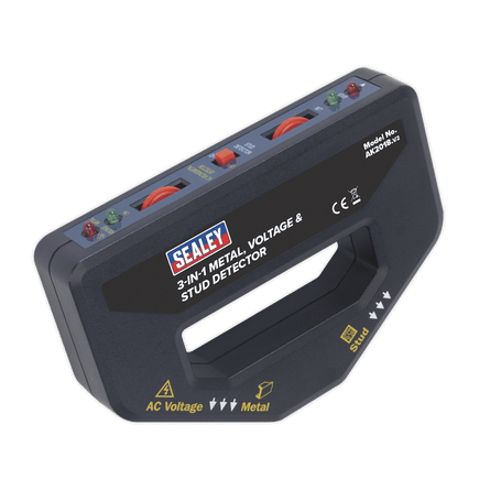Sealey AK2018 Metal, Voltage & Stud Detector 3 - in - 1 - AK2018 - Sealey Tools UK - Workshop Tool Storage