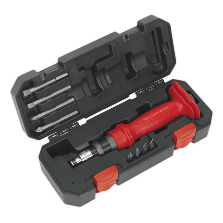 Sealey AK2084 Impact Driver Set 10pc Heavy - Duty Protection Grip - AK2084 - Sealey Tools UK - Workshop Tool Storage