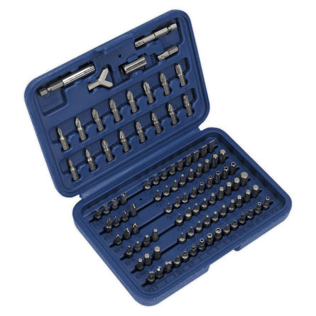 Sealey AK2100 Power Tool/Security Bit Set 100pc - AK2100 - Sealey Tools UK - Workshop Tool Storage