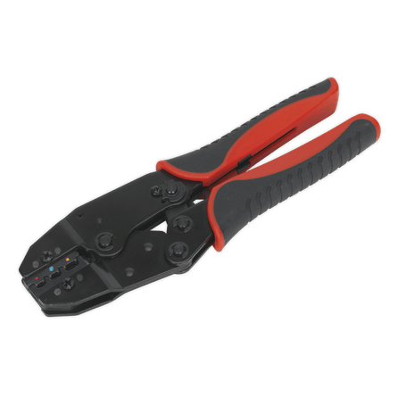 Sealey AK385 Ratchet Crimping Tool Insulated Terminals - AK385 - Sealey Tools UK - Workshop Tool Storage