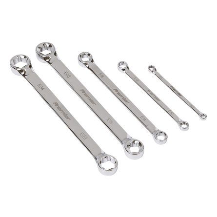 Sealey AK5481 TRX - Star* Double End Spanner Set 5pc - AK5481 - Sealey Tools UK - Workshop Tool Storage