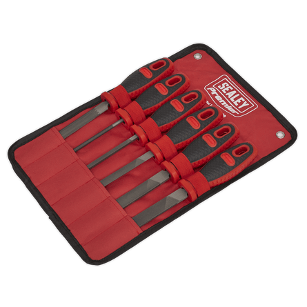 Sealey AK580 Engineer's File Set 6pc 150mm - AK580 - Sealey Tools UK - Workshop Tool Storage