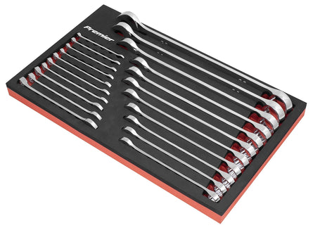 Sealey AK63021 Combination Spanner Set 21pc - AK63021 - Sealey Tools UK - Workshop Tool Storage