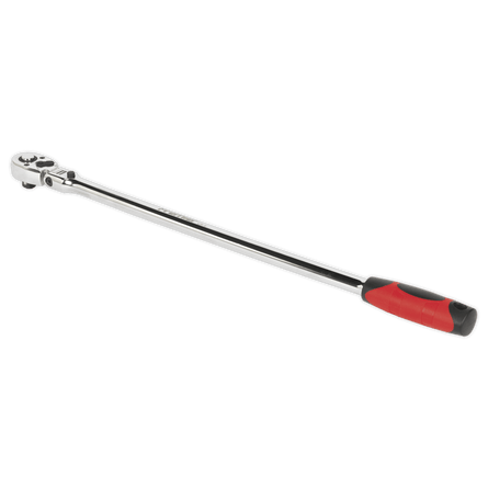Sealey AK6698 Ratchet Wrench Flexi - Head Extra - Long 600mm 1/2"Sq Drive - AK6698 - Sealey Tools UK - Workshop Tool Storage