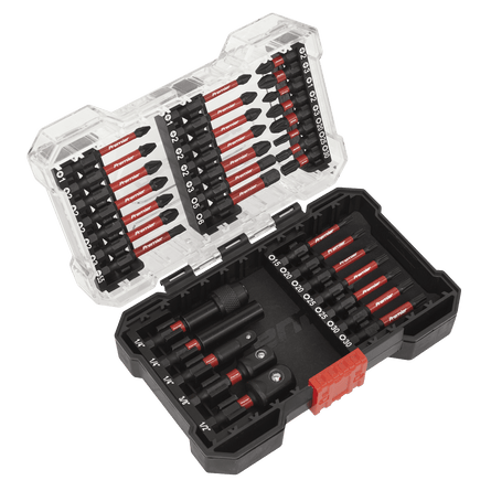 Sealey AK8285 Power Tool Bit Set 34pc Impact Grade - AK8285 - Sealey Tools UK - Workshop Tool Storage