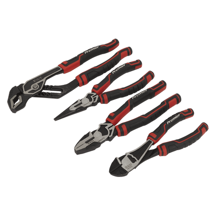 Sealey AK8378 Pliers Set High Leverage 4pc - AK8378 - Sealey Tools UK - Workshop Tool Storage