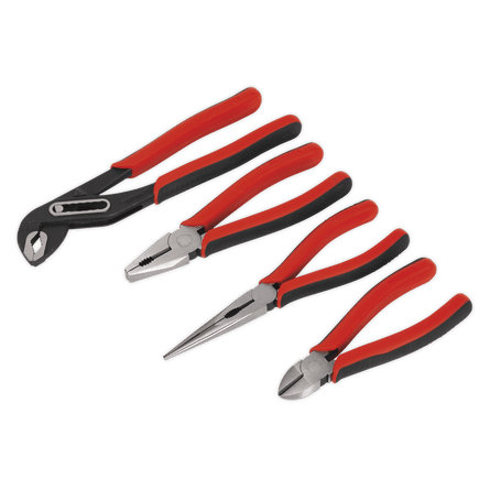 Sealey AK8579 Pliers Set 4pc - AK8579 - Sealey Tools UK - Workshop Tool Storage