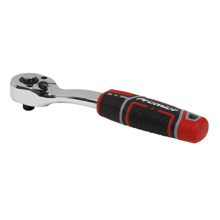 Sealey AK8937 Ratchet Wrench 1/4"Sq Drive Offset with Flip Reverse - AK8937 - Sealey Tools UK - Workshop Tool Storage