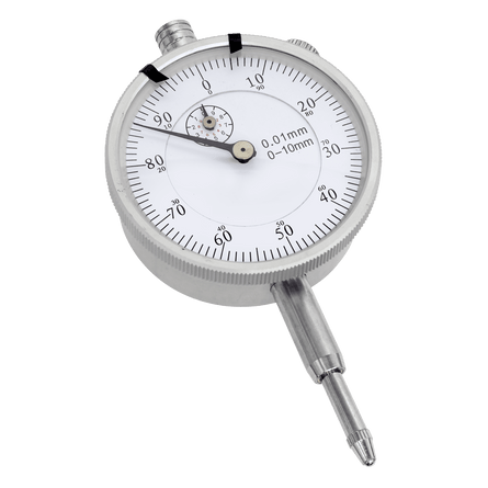 Sealey AK961M Dial Gauge Indicator 10mm Travel Metric - AK961M - Sealey Tools UK - Workshop Tool Storage