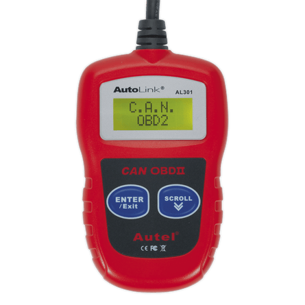 Sealey AL301 Autel EOBD Code Reader - AL301 - Sealey Tools UK - Workshop Tool Storage