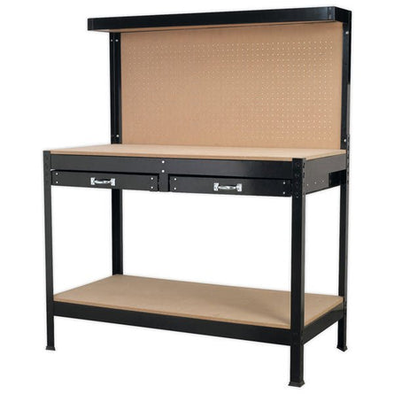 Sealey AP12600 Workstation 1.2mtr with Drawers - Workbenches - SLY-12320 - Sealey Tools UK - Workshop Tool Storage
