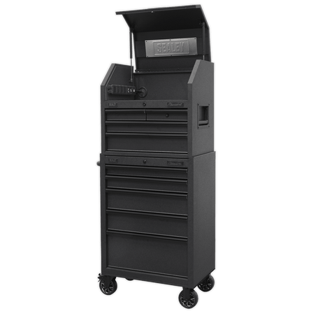 Sealey AP27BESTACK 9 Drawer Tool Chest Combination with Power Bar - AP27BESTACK - Sealey Tools UK - Workshop Tool Storage