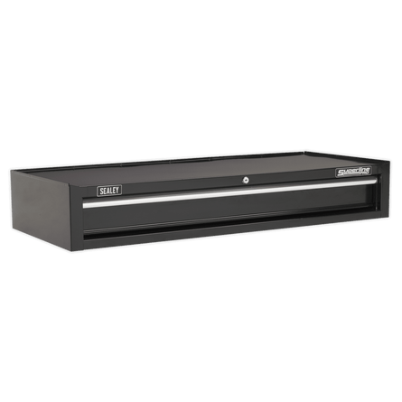 Sealey AP41119B Mid - Box 1 Drawer with Ball Bearing Slides Heavy - Duty - Black - AP41119B - Sealey Tools UK - Workshop Tool Storage