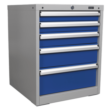 Sealey API5655B Cabinet Industrial 5 Drawer - API5655B - Sealey Tools UK - Workshop Tool Storage