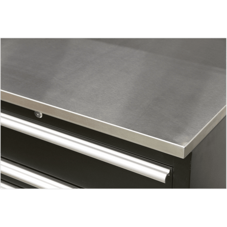 Sealey APMS08 Stainless Steel Worktop 775mm - APMS08 - Sealey Tools UK - Workshop Tool Storage