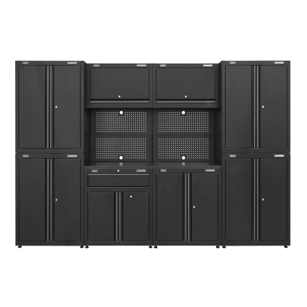 Sealey APMS10HFP Garage Storage System 10pc - APMS10HFP - Sealey Tools UK - Workshop Tool Storage