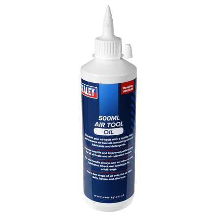 Sealey ATO500S Air Tool Oil 500ml - ATO500S - Sealey Tools UK - Workshop Tool Storage