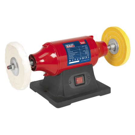 Sealey BB1502 Bench Mounting Buffer/Polisher 150mm 370W/230V - BB1502 - Sealey Tools UK - Workshop Tool Storage