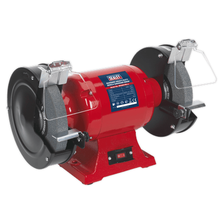 Sealey BG200/99 Bench Grinder 200mm 600W/230V Heavy - Duty - BG200/99 - Sealey Tools UK - Workshop Tool Storage