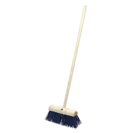 Sealey BM13H Yard Broom 13"(325mm) Stiff/Hard Bristle - BM13H - Sealey Tools UK - Workshop Tool Storage