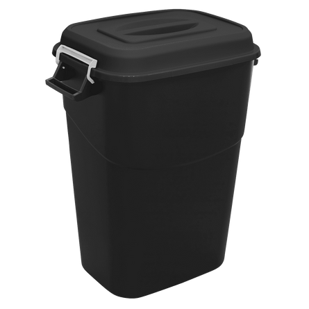 Sealey BM95 Refuse/Storage Bin 95L - Black - BM95 - Sealey Tools UK - Workshop Tool Storage