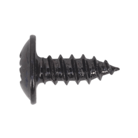 Sealey BST3510 Self Tapping Screw 3.5 x 10mm Flanged Head Black Pozi Pack of 100 - BST3510 - Sealey Tools UK - Workshop Tool Storage