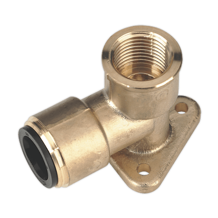 Sealey CAS22BWE Wingback Elbow 22mm x 3/4"BSP Brass (John Guest Speedfit® - PM22WB) - CAS22BWE - Sealey Tools UK - Workshop Tool Storage