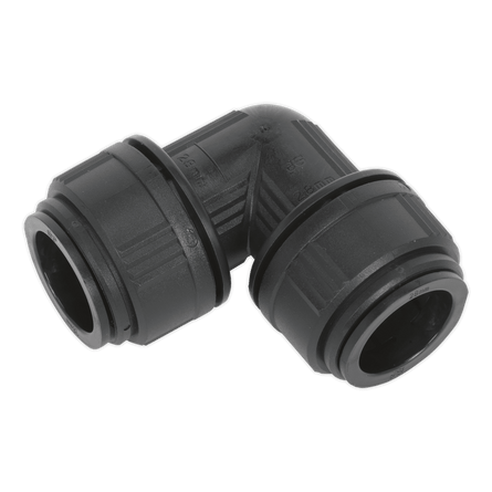 Sealey CAS28EE Equal Elbow 28mm Pack of 5 (John Guest Speedfit® - PM0328E) - CAS28EE - Sealey Tools UK - Workshop Tool Storage