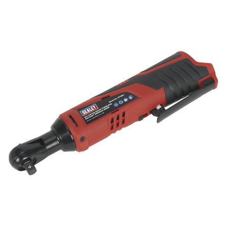 Sealey CP1202 Cordless Ratchet Wrench 3/8"Sq Drive 12V Lithium - ion - Body Only - CP1202 - Sealey Tools UK - Workshop Tool Storage