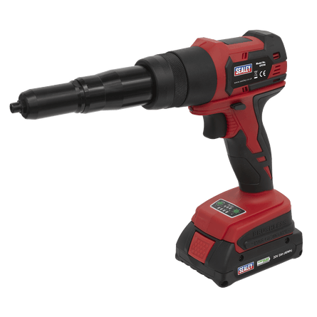 Sealey CP314 Cordless Riveter 20V 2Ah Lithium - ion - CP314 - Sealey Tools UK - Workshop Tool Storage