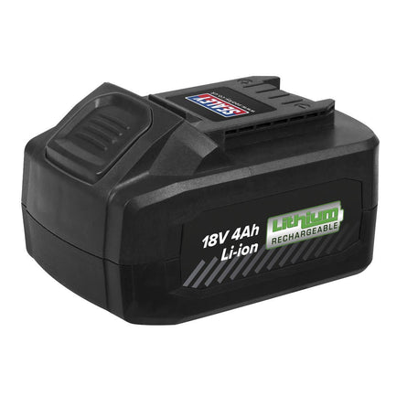 Sealey CP650BP Power Tool Battery 18V 4Ah Lithium - ion for CP650LI & CP650LIHV - CP650BP - Sealey Tools UK - Workshop Tool Storage