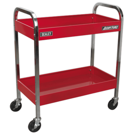 Sealey CX102 Trolley 2 - Level Heavy - Duty - CX102 - Sealey Tools UK - Workshop Tool Storage