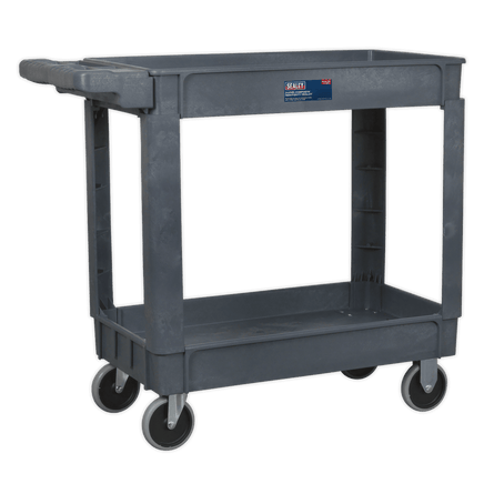 Sealey CX202 Trolley 2 - Level Composite Heavy - Duty - CX202 - Sealey Tools UK - Workshop Tool Storage
