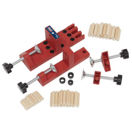 Sealey DJ01 Universal Dowelling Jig Set - DJ01 - Sealey Tools UK - Workshop Tool Storage