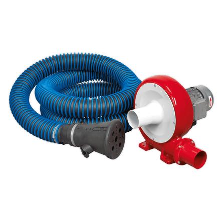 Sealey EFS101 Exhaust Fume Extraction System 230V - 370W - Single Duct - EFS101 - Sealey Tools UK - Workshop Tool Storage