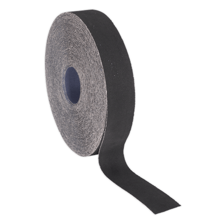 Sealey ER255040 Emery Roll Blue Twill 25mm x 50m 40Grit - ER255040 - Sealey Tools UK - Workshop Tool Storage