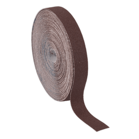 Sealey ERB2550120 Emery Roll Brown 25mm x 50m 120Grit - ERB2550120 - Sealey Tools UK - Workshop Tool Storage