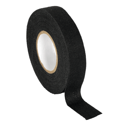 Sealey FT01 Fleece Tape 19mm x 15m Black - FT01 - Sealey Tools UK - Workshop Tool Storage