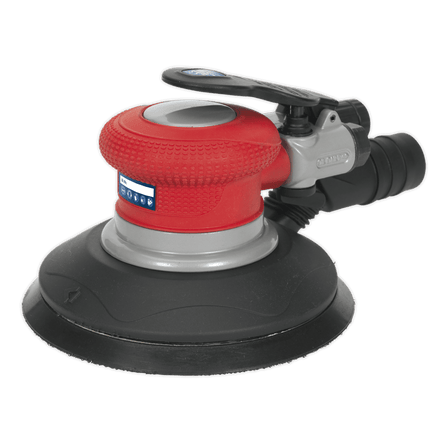 Sealey GSA05 Air Palm Random Orbital Sander 150mm Dust - Free - GSA05 - Sealey Tools UK - Workshop Tool Storage