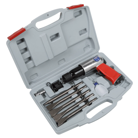 Sealey GSA11 Air Hammer Kit Long Stroke - GSA11 - Sealey Tools UK - Workshop Tool Storage