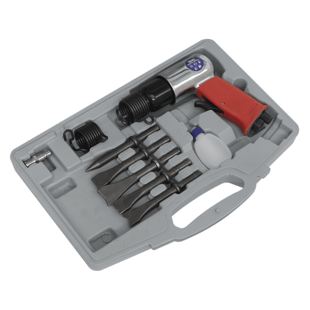 Sealey GSA12 Air Hammer Kit Medium Stroke - GSA12 - Sealey Tools UK - Workshop Tool Storage