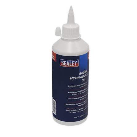 Sealey HJO500MLS Hydraulic Jack Oil 500ml - HJO500MLS - Sealey Tools UK - Workshop Tool Storage
