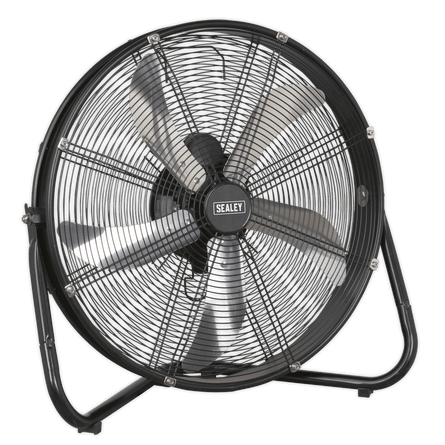 Sealey HVF20 Industrial High Velocity Floor Fan 20" 230V - HVF20 - Sealey Tools UK - Workshop Tool Storage