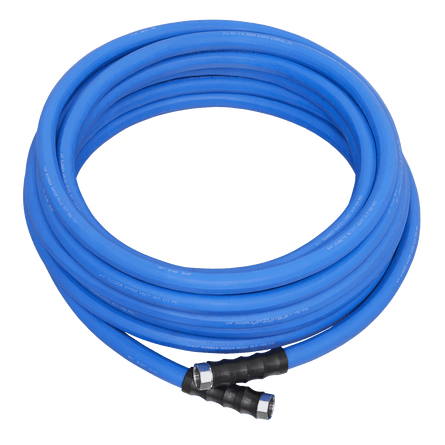 Sealey HWH30M Hot & Cold Rubber Water Hose Hex 19mm 30m Heavy - Duty - HWH30M - Sealey Tools UK - Workshop Tool Storage