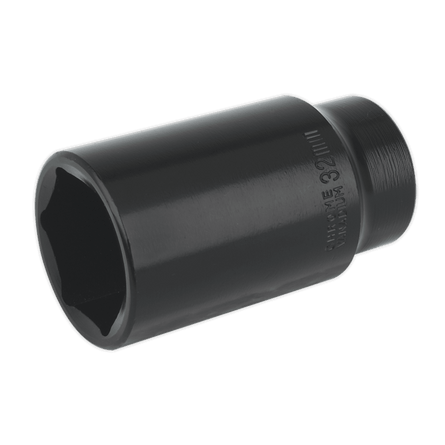 Sealey IS1232D Impact Socket 32mm Deep 1/2"Sq Drive - IS1232D - Sealey Tools UK - Workshop Tool Storage