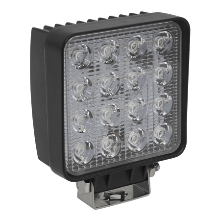 Sealey LED5S Square Work Light with Mounting Bracket 48W SMD LED - LED5S - Sealey Tools UK - Workshop Tool Storage